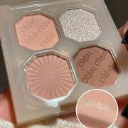 Eye Shadow Palette Mini Makeup Cosmetics Travel Size Cute Glitter Nude Eyeshadows Women Cheap Korean Glitters for the Eyes Gift - Luxe Ladies Moda