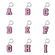 Cute Cartoon Pink Alphabet Keychains | A-Z Letter Keyrings for Personalized Style" - Luxe Ladies Moda