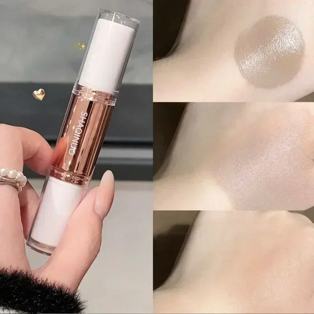 Highlighting&Bronzer Stick Face Brightening Shaping Concealer Pencil 3D Long Lasting Corrector Nose Shadow Contouring Cosmetics - Luxe Ladies Moda