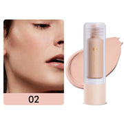 Bottom Press Liquid Foundation High Coverage Makeup Base Matte Oil Control Lasting Waterproof Concealer Korean Makeup BB Cream - Luxe Ladies Moda
