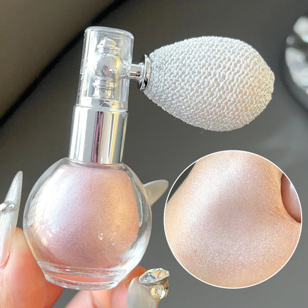 Diamond Highlighter Powder Spray Waterproof High Gloss Glitter Body Bronzer Highlight Powder Face Contour Illuminator Makeup - Luxe Ladies Moda