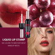 Wine Bottle Lip Stains Kit Wine Bottle Lip Gloss Set 6 Colors Wine Lip Stain Mini Matte Wine Bottles Lip Sticks Tint For - Luxe Ladies Moda