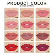 Matte, non-fading moisturizing lipstick Velvet matte finish, waterproof, and long-lasting. Resistant to fading and smudging. - Luxe Ladies Moda