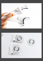 Reusable Magnetic Eyelashes with Applicator - Natural Wispy Lashes, No Glue Needed - Luxe Ladies Moda