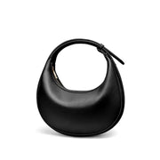 Women's dumpling bag, crossbody bag, shoulder bag, PU leather handbag, moon bag