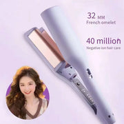Lcd Display Hair Styling Professional Wave Hair Curling Ceramic Irons 3 Barrel Electric Hair Curler - Luxe Ladies Moda