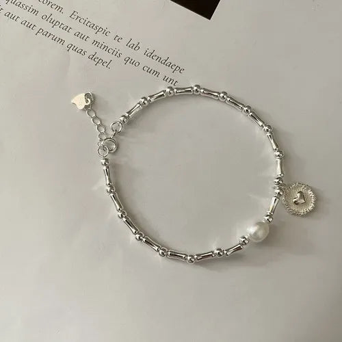 Dreamcatcher Tassel Silver Bracelet – Elegant Boho Jewelry with Dreamcatcher Charm and Tassels - Luxe Ladies Moda