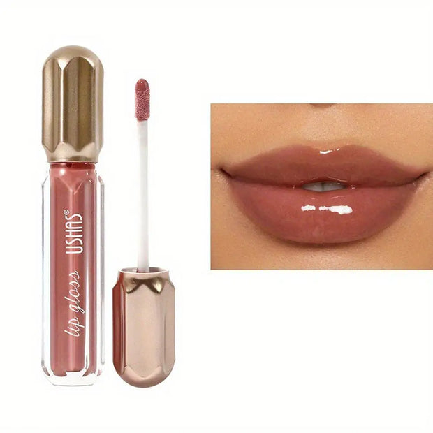 Mirror Pearl Lip Gloss Waterproof Long Lasting Moisturizing Lipstick Shine Glitter Lip Gloss Women Makeup Cosmetic - Luxe Ladies Moda