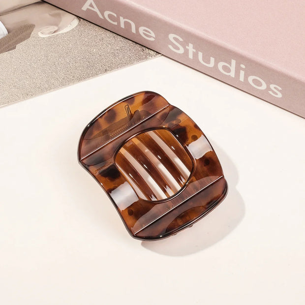 Large Small Sizes PC Hair Clips for Women Non-slip Hair Accessories Vintage Arc Shaped Duck Claw Hairpins Girl Barrettes