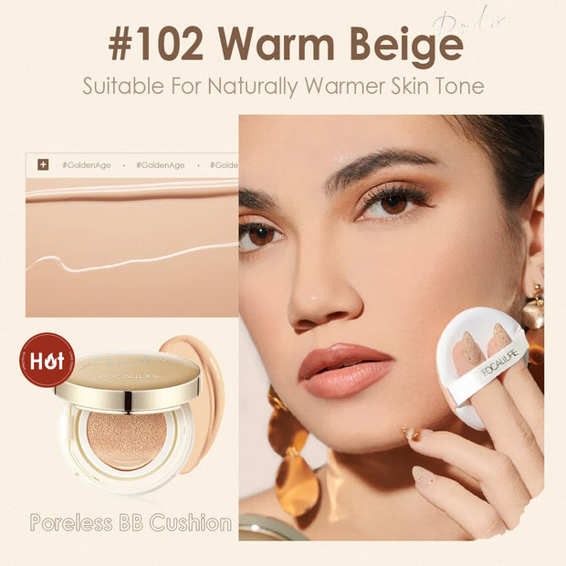 Matte Air Cushion BB&CC Cream – Lightweight, Full Coverage, and Long-Lasting - Luxe Ladies Moda