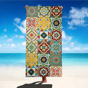Print Sea Beach Towel Quick-Dry Washable Beach Towels Sandproof Portable Beach Towels For Travel Swimming Camping Beach - Luxe Ladies Moda