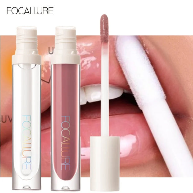 Lip Gloss Moisturizing Long Lasting Juicy Jelly Lip Tint 16 Colors Shiny Transparent Lipgloss Women's Cosmetics - Luxe Ladies Moda