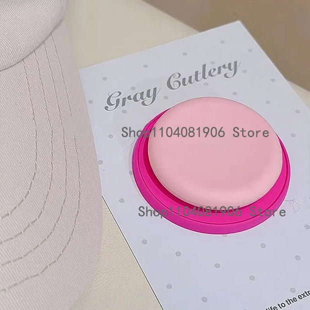 Cute Macaron Silicone Round Magnetic Holder Grip Tok Griptok Phone Stand Holder Support For iPhone 15 For Pad Magsafe Smart Tok - Luxe Ladies Moda