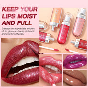 Mirror Fine Flash Liquid Lipstick – Pearlescent, Waterproof, Non-Stick, Long-Lasting Glossy Shine