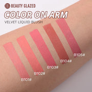Glazed Velvet Matte Liquid Blush – Long-Lasting Natural Cheek Tint - Luxe Ladies Moda