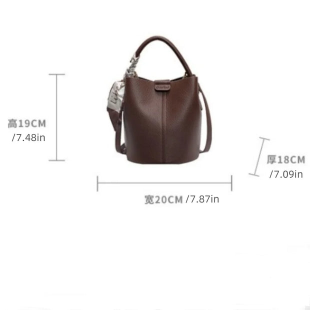 Retro Color Small Bag Women's New Crossbody Bag Super Fire Bucket Bag - Luxe Ladies Moda