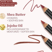 Matte Lip Liner, Long-Lasting, Smooth Application for Perfect Outline & Filling, Versatile Shades for All Skin Types
