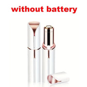 Portable Lipstick Shaped Electric Hair Remover For Women Painless And Effective Facial Hair Removal Home Razor Shaver Tool - Luxe Ladies Moda