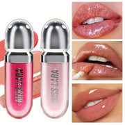 Beauty Moisturizing Lip Gloss with Shimmer - Hydrating Liquid Lip Shine Oil for Adult, Nourishing 3D Effect, Long-Lasting - Luxe Ladies Moda