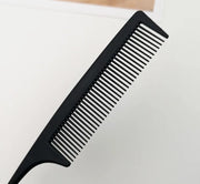 Professional Hair Tail Combs Stainless Steel Salon Cut Styling Comb Spiked Hair Care Styling Tools Barber Accessories Fine Teeth