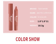 Nude Series Velvet Matte Lipstick Pencil Waterproof Long Lasting Red Lip Stick Non-Stick Cup Makeup Lip Tint Pen Cosmetic Makeup