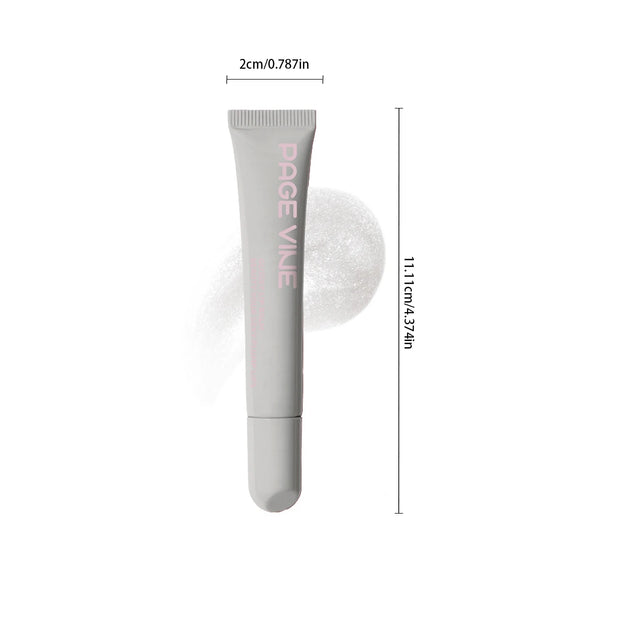 1 pcs Soft Tube Mirror Lip Gloss Lip Oil Nude Brown Plumping Lip Gloss Moisturising Transparent Lipgloss Beauty Cosmetics Makeup - Luxe Ladies Moda
