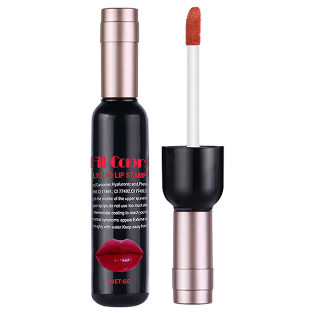Wine Bottle Lip Stains Kit Wine Bottle Lip Gloss Set 6 Colors Wine Lip Stain Mini Matte Wine Bottles Lip Sticks Tint For - Luxe Ladies Moda