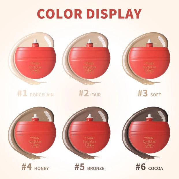 Glow Skin Tint Foundation – Long-Lasting, Buildable Coverage with Radiant Finish