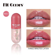 Mini Capsule Liquid Lip Blam Moisturizing Transparent Color Changing Lip Plumping Oil Mirror Jelly Plumping Lip Gloss Cosmetic - Luxe Ladies Moda
