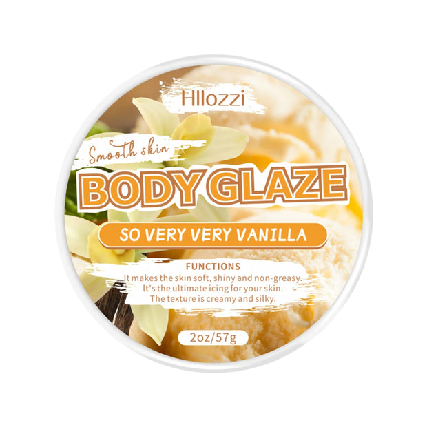 2oz/8oz Vanilla Body Glaze Nourishing Moisturizing Skin Care Body Butter Refreshing Non-Greasy Body Oil Moisturizing Skin - Luxe Ladies Moda