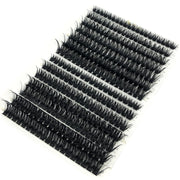 30D 40D 60D 80D Mixed Tray Individual Lashes 3D Russia Volume Eye Lashes Soft Natural Lashes Mink Lash Cluster False Eyelashes - Luxe Ladies Moda