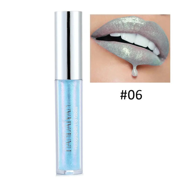 Moisturizing Glitter Lip Gloss with Long-lasting Glossy Finish for Hydrated Lips - Lipstick and Lip Balm Combo