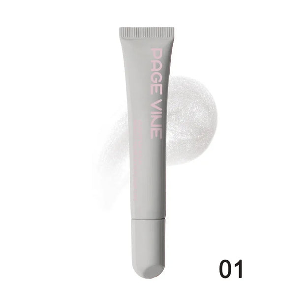 1 pcs Soft Tube Mirror Lip Gloss Lip Oil Nude Brown Plumping Lip Gloss Moisturising Transparent Lipgloss Beauty Cosmetics Makeup - Luxe Ladies Moda