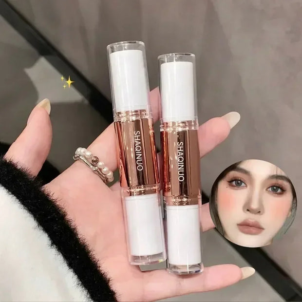 Highlighting&Bronzer Stick Face Brightening Shaping Concealer Pencil 3D Long Lasting Corrector Nose Shadow Contouring Cosmetics - Luxe Ladies Moda