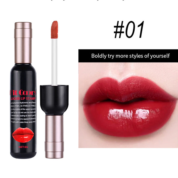 Wine Bottle Lip Stains Kit Wine Bottle Lip Gloss Set 6 Colors Wine Lip Stain Mini Matte Wine Bottles Lip Sticks Tint For - Luxe Ladies Moda