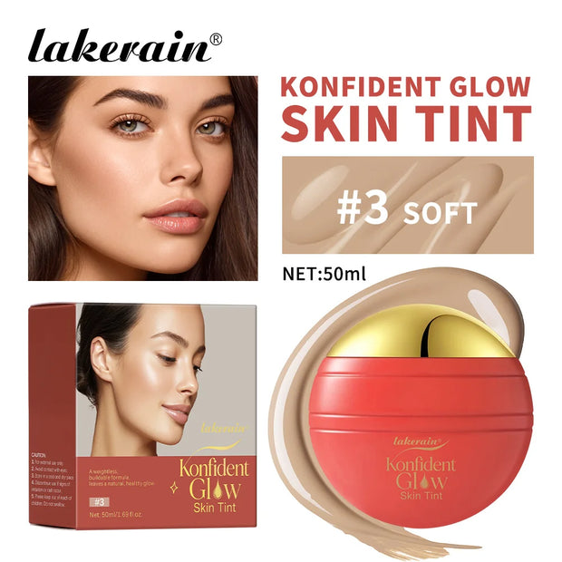 Glow Skin Tint Foundation – Long-Lasting, Buildable Coverage with Radiant Finish