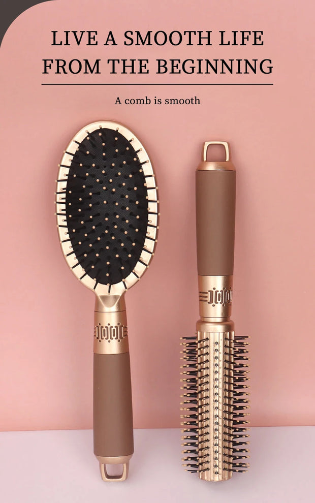 Hair Care Scalp Massage Airbag Comb Detangling Brush Detangler Hairbrush for Dry Wet Curly Hair Anti Static Hairdressing - Luxe Ladies Moda