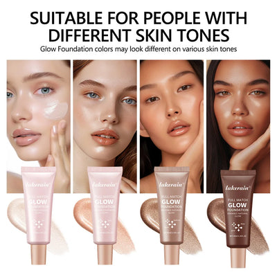 "Glow Foundation Illuminator | Natural Glow Enhancer & Lightweight Base" - Luxe Ladies Moda
