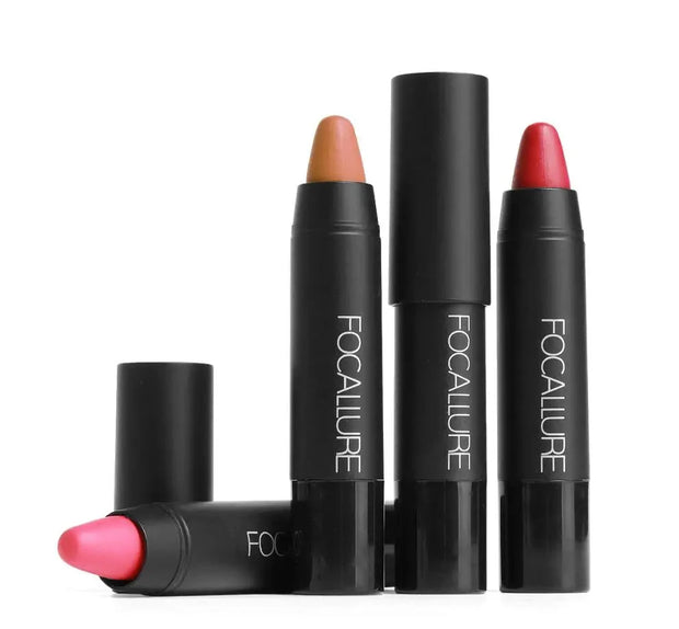 Matte Lipstick 19 Colors Waterproof Matte Lipsticks Soft Texture Lip Stick Cosmetic Sext Red Nude Lip Makeup Batom