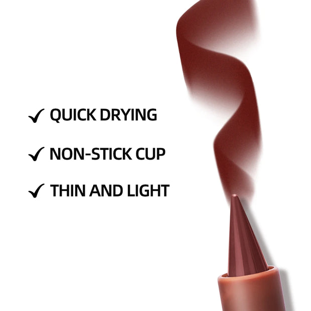 Matte Liner Lipstick Pen Gradient Lip Liner Red Brown Lipsticks Pencil Lasting Waterproof Lip Stick Sexy Women Lip Cosmetics - Luxe Ladies Moda