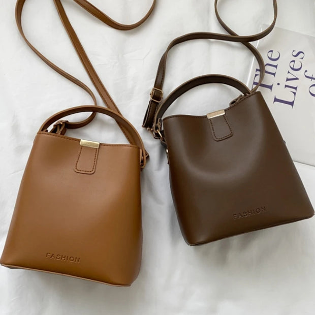 Women PU Leather Handbag Casual Tote Bag Lady Messenger Shoulder Bag Brand Design Female Totes Bolsa Black - Luxe Ladies Moda