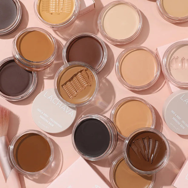 Face Contour Concealer Cream Full Cover Blemish Acne Foundation Waterproof Concealer Base Makeup Palette Cosmetic
