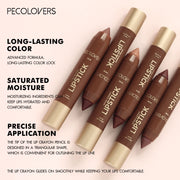 Fine Tip Lip Liner Pen Soft Mist Matte Lip Crayon Sexy Brown Red Lipstick Pencil Lip Contouring Lipliner Outline Tint Cosmetic - Luxe Ladies Moda