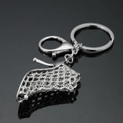 High Heel Shoes Keychain – Rhinestone Car Key Ring, Fashion Crystal Key Holder for Women’s Bag Charms
