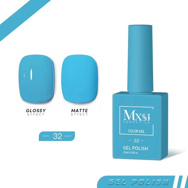 15ml Gel Nail Polish Neon Brown Royal Blue Red Green Pastal Nude Nail Art Varnish Gel Lacquer Top Coat UV Gel Nail Not Set