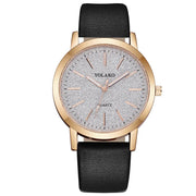 New Simple Women Watches Luxury Design Leather Watch Ladies Quartz Wristwatch Womens Small Round Dial Clock Reloj Mujer - Luxe Ladies Moda
