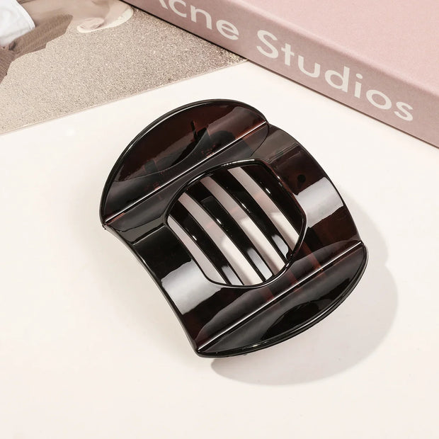 Large Small Sizes PC Hair Clips for Women Non-slip Hair Accessories Vintage Arc Shaped Duck Claw Hairpins Girl Barrettes
