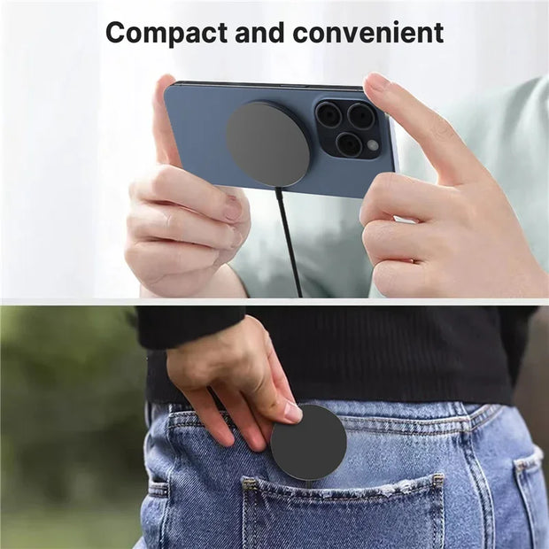 100W Magnetic Wireless Charger Pad USB + Type C For Magsafe iPhone 16 15 14 13 12 Pro Max Fast Charging Dock Station Chargers - Luxe Ladies Moda