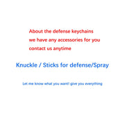 Factory Price Women Outdoor Self Defense Keychain Accessories Set Emergency Personal Protection Safety Alarm Women Product - Luxe Ladies Moda