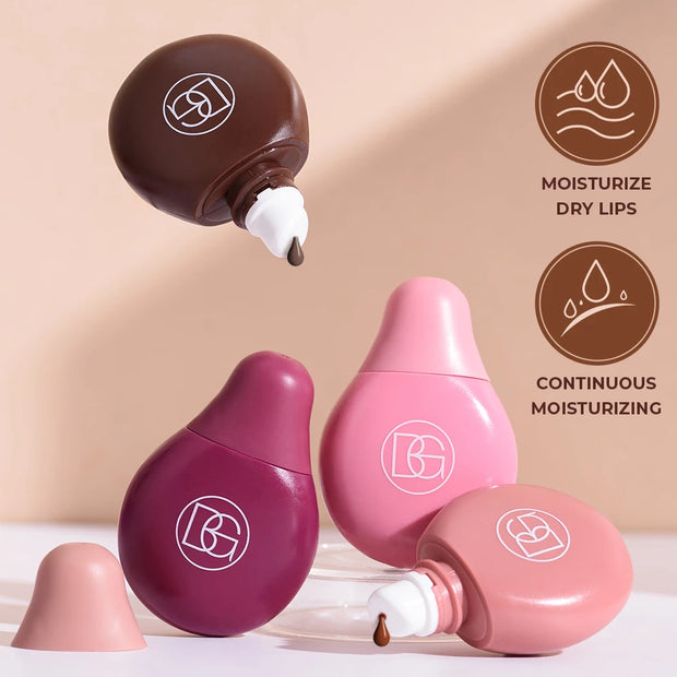 4Color Lipgloss Lip Oil Teens Moisturizing Lipstick Lip Balm High Shine And Lip Gloss Long-Lasting Dry Lip Care - Luxe Ladies Moda